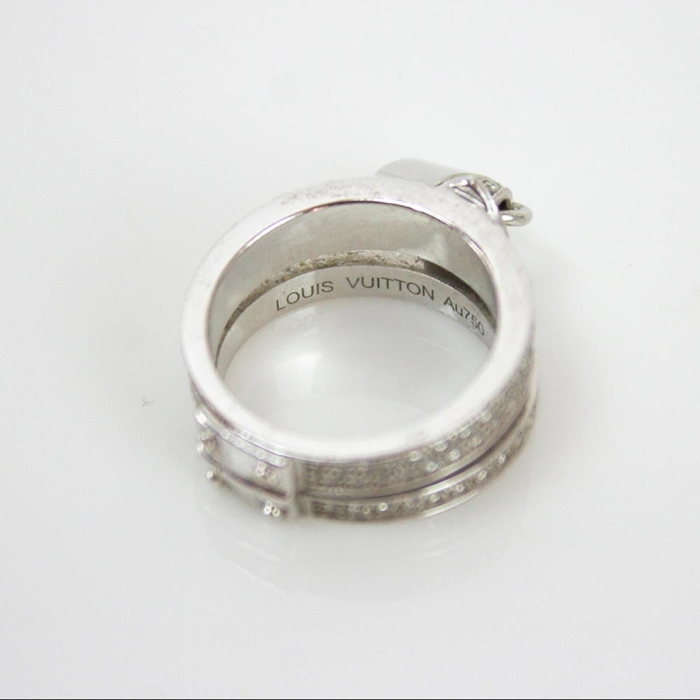 LIMITED EDITION Louis Vuitton Lockit Ring Diamond - Picture 5 of 8